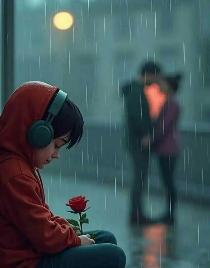 alone sad dp